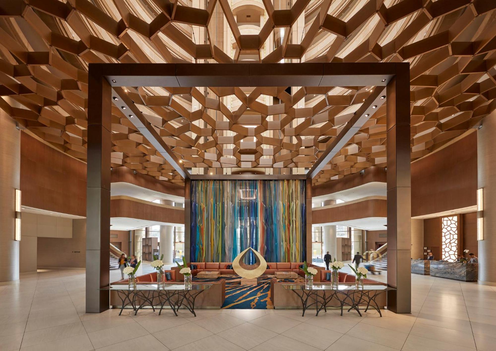 ホテル グランド ハイアット サンティアゴ エクステリア 写真 The lobby of the hotel