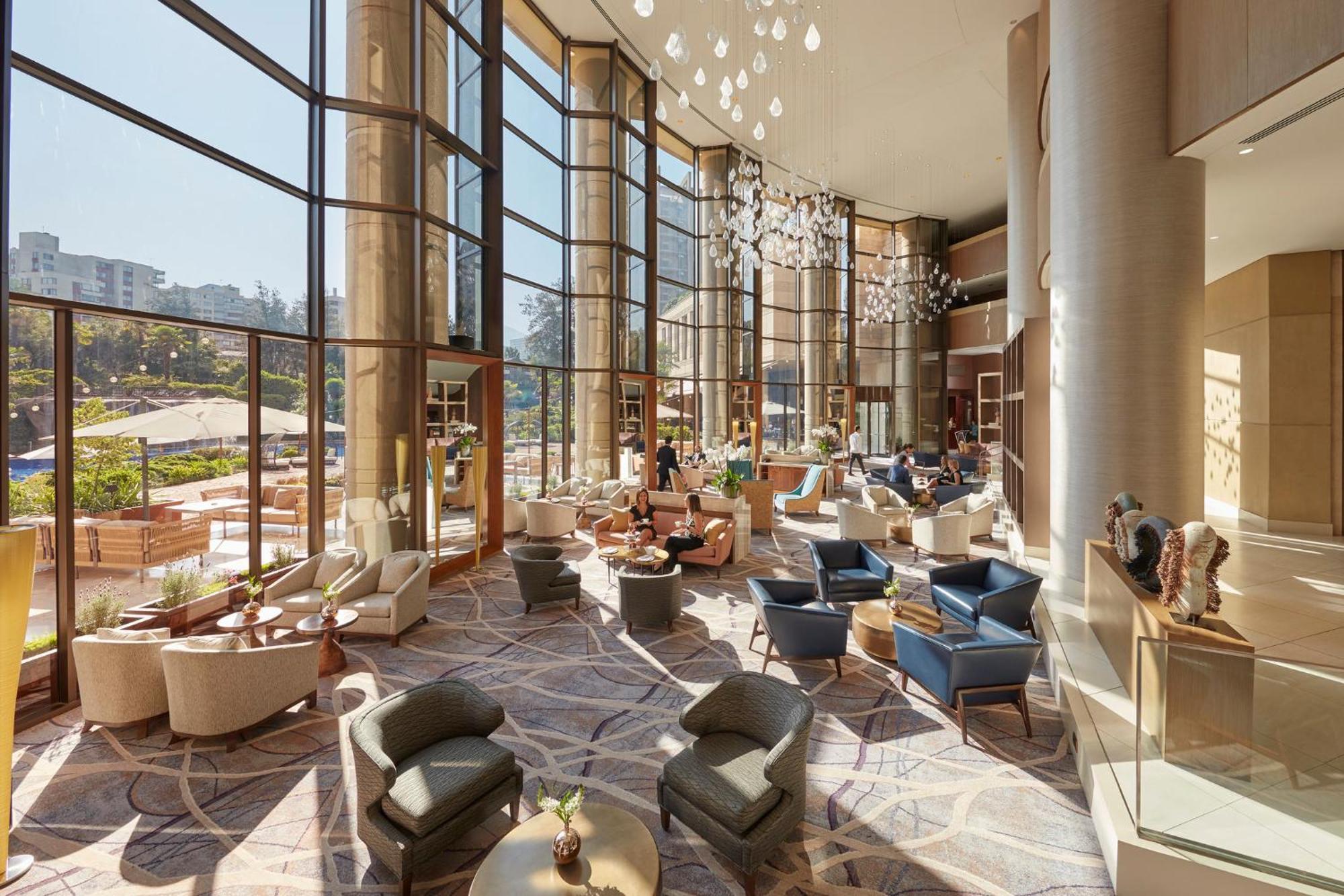 ホテル グランド ハイアット サンティアゴ エクステリア 写真 The lobby of the hotel